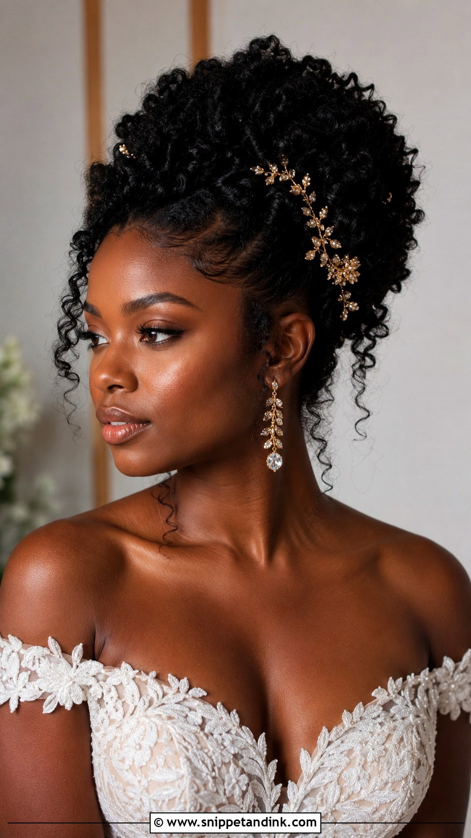 Half Up Half Down Wedding Updo - Snippet and Ink - 20 Elegant Wedding Hair Updo Ideas