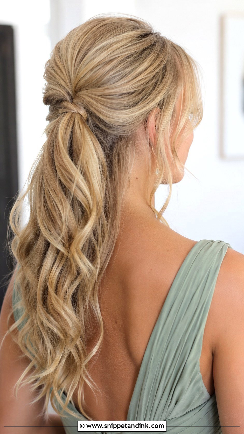 Half Up Ponytail Bridesmaid Updo - Snippet and Ink - 20 Bridesmaid Hairstyles Updo Ponytail