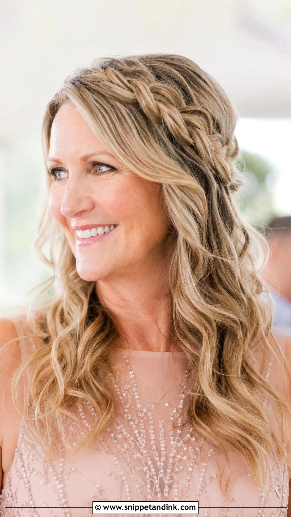 Half Up Ponytail With Volume - Snippet and Ink - 30 Half-Up Half-Down Mother of Bride Hair Ideas