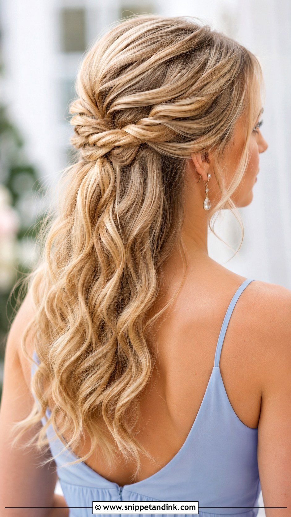 Half Updo Bridesmaid Hair - Snippet and Ink - 20 Simple Bridesmaid Hair Updo Ideas