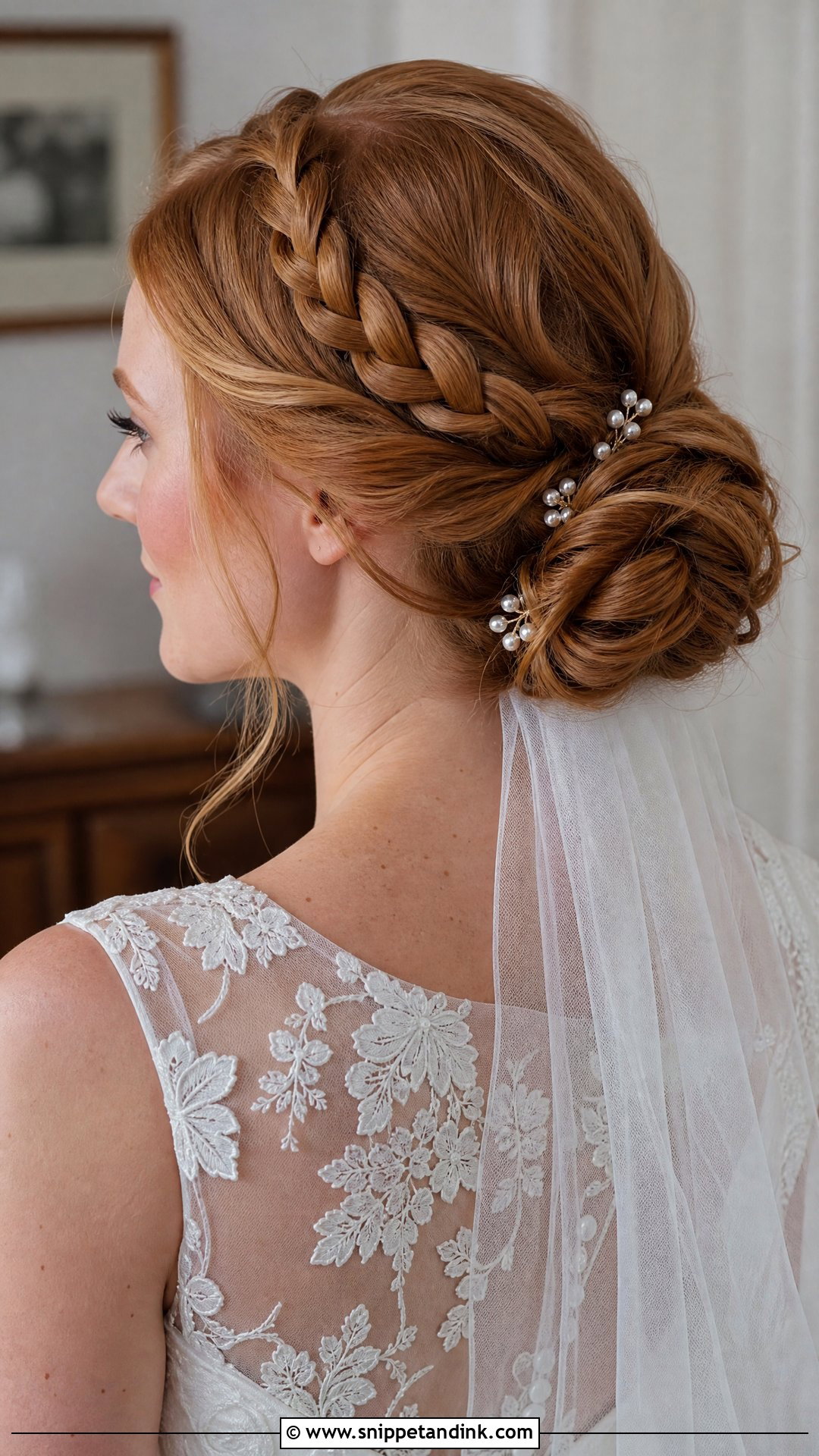 Halo Braid Wedding Updo - Snippet and Ink - 20 Wedding Updo Hairstyles with Braid