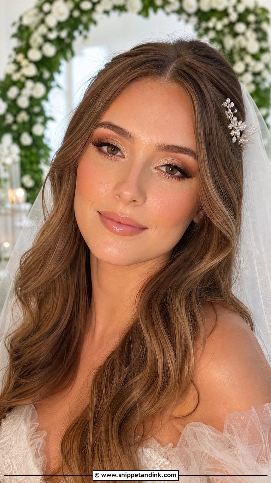 Halo Bridal Eyeshadow - Snippet and Ink - 25 Bridal Eyeshadow Ideas