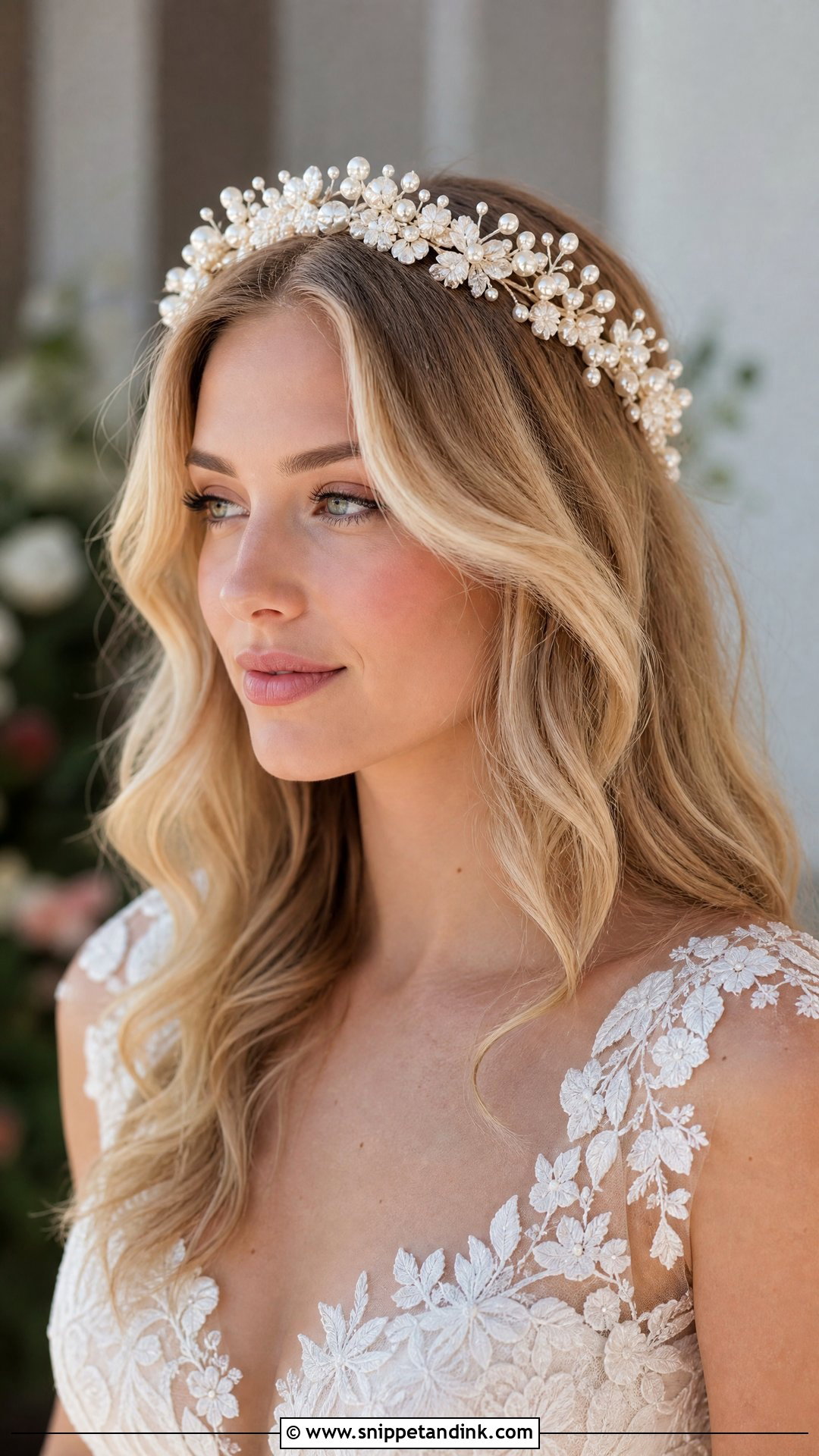 Halo Bridal Hair Band - Snippet and Ink - 20 Bridal Hair Band Ideas