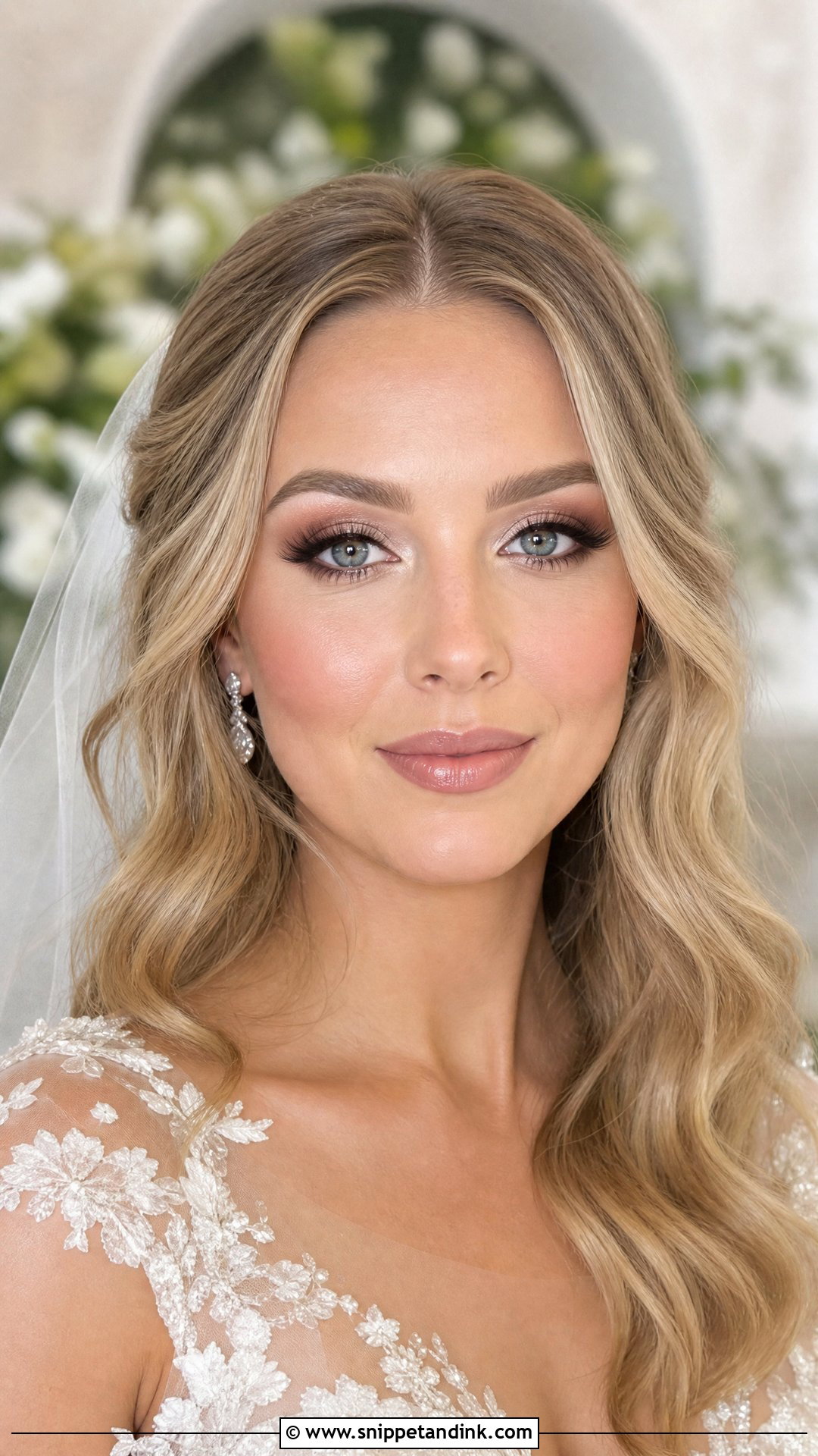 Halo Eye Bridal Makeup For Brown Eyes - Snippet and Ink - 30 Romantic Bridal Wedding Makeup for Brown Eyes