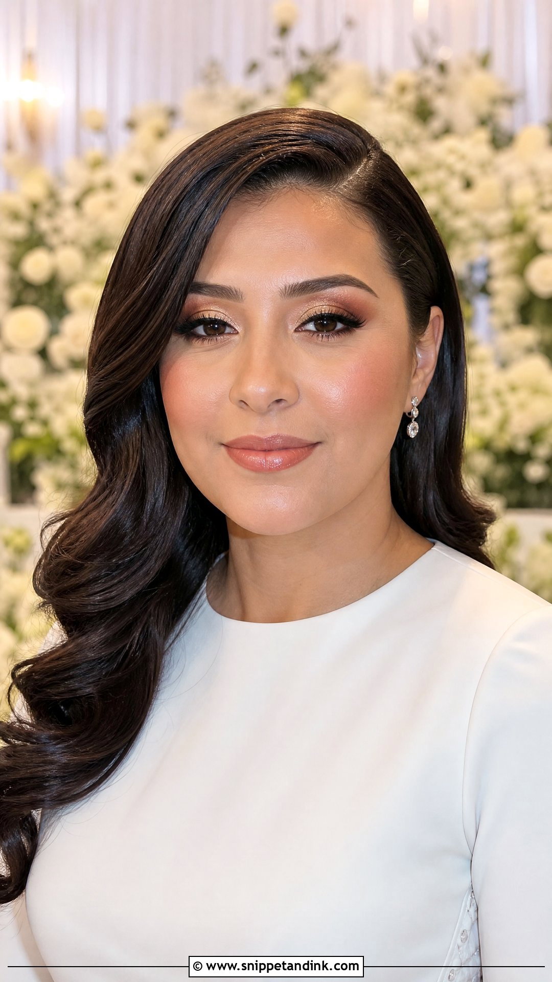 Halo Eye Wedding Makeup For Hooded Eyes - Snippet and Ink - 20 Hooded Eye Wedding Makeup Ideas