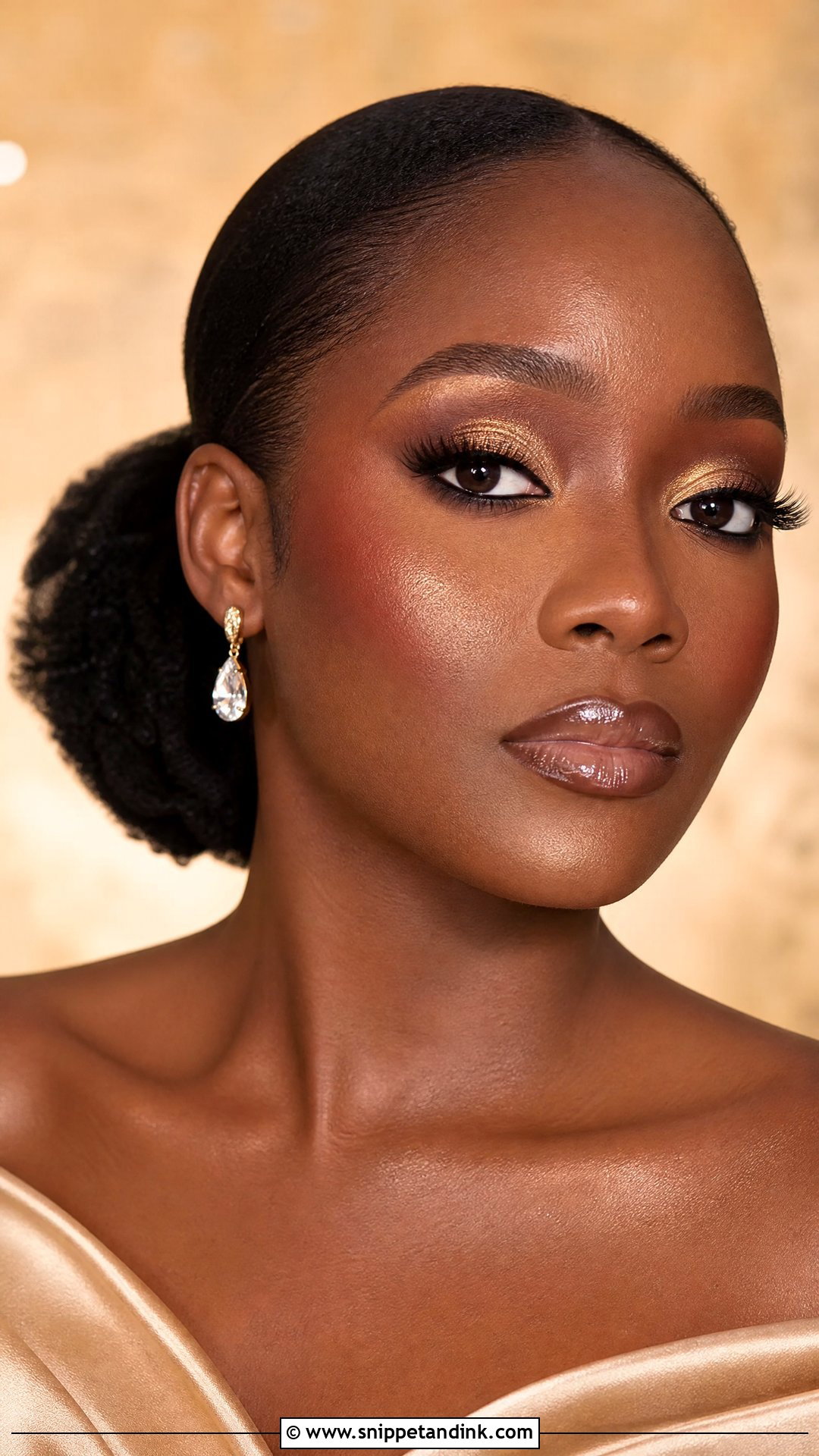 Halo Wedding Smokey Eye - Snippet and Ink - 20 Wedding Smokey Eye Ideas