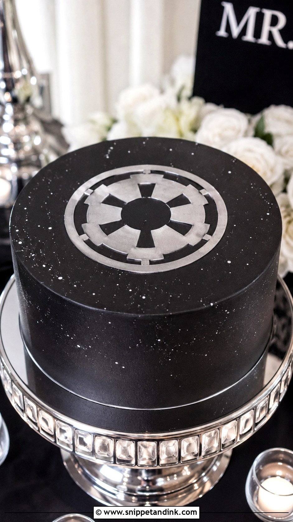 Han Solo Carbonite Groom Cake - Snippet and Ink - 25 Star Wars Groom Cake Ideas