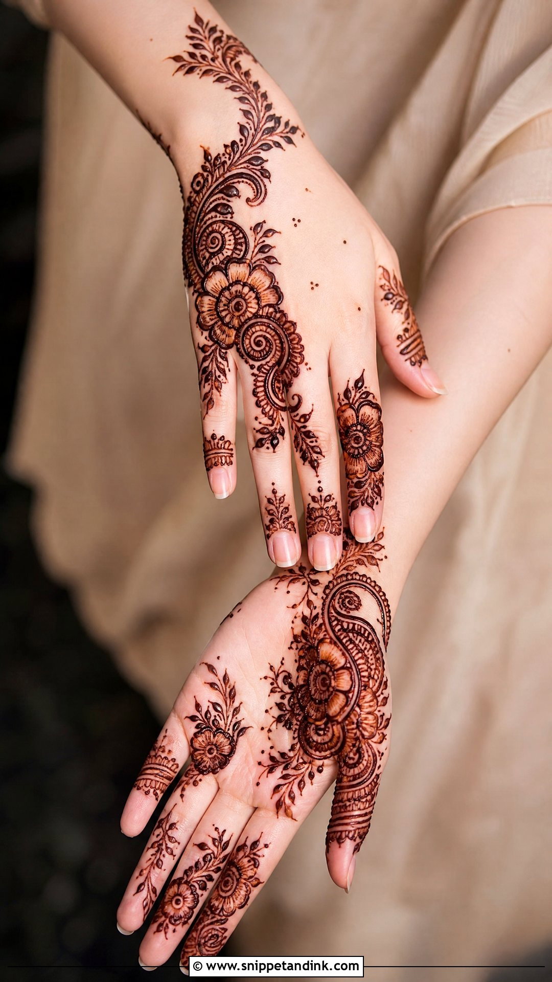 Hania Amir Arabic Mehndi Design - Snippet and Ink - 20 Hania Amir Mehndi Design Ideas
