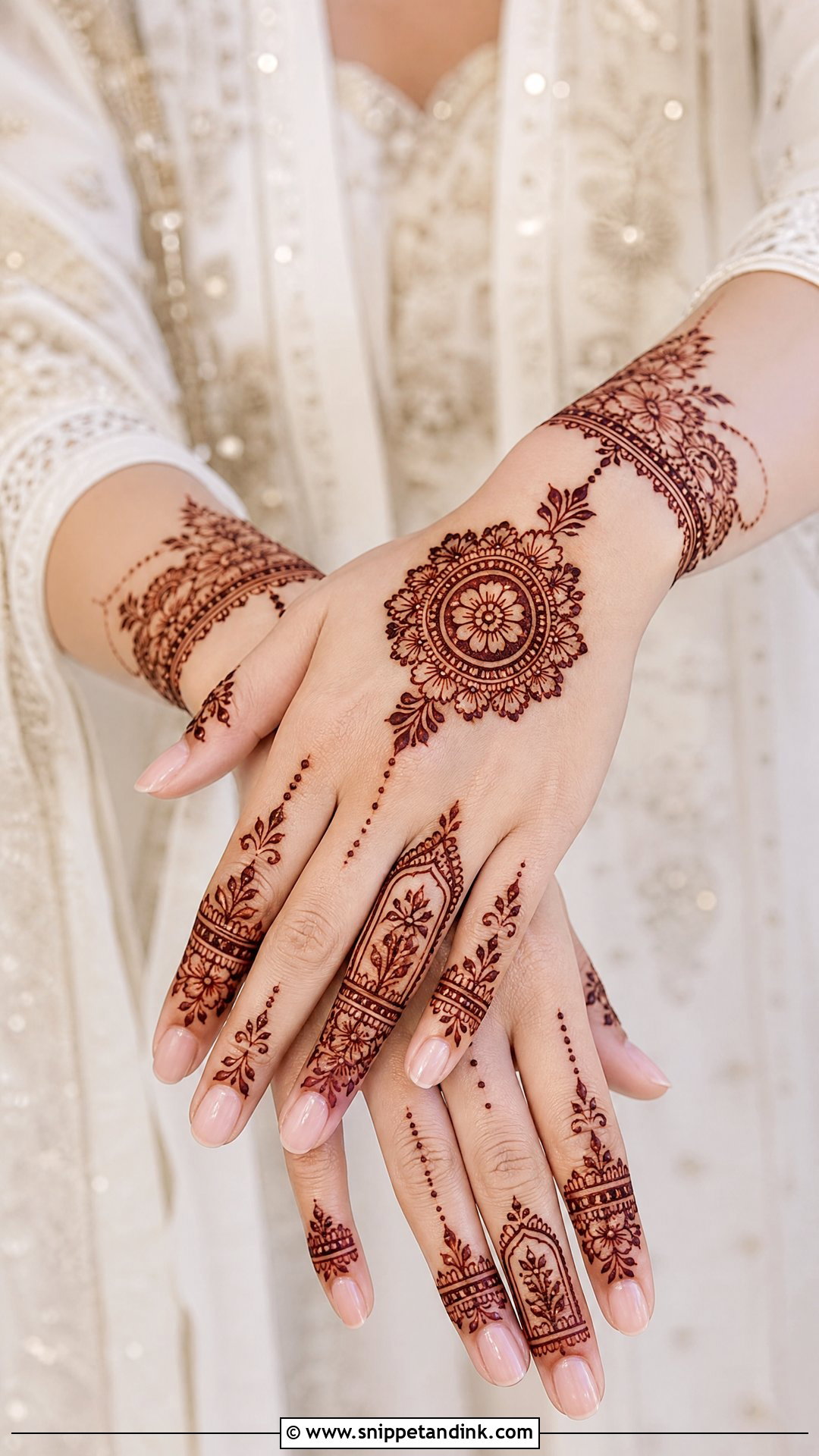 Hania Amir Engagement Mehndi - Snippet and Ink - 20 Hania Amir Mehndi Design Ideas
