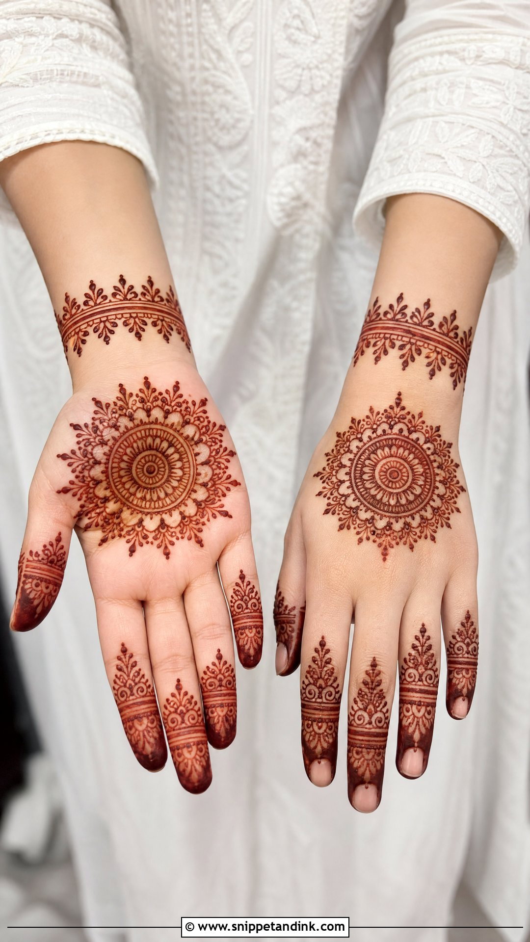 Hania Amir Mandala Mehndi Design - Snippet and Ink - 20 Hania Amir Mehndi Design Ideas