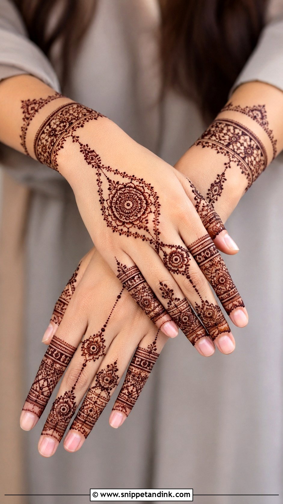 Hathphool Mehndi Design - Snippet and Ink - 30 New Trending Mehndi Designs