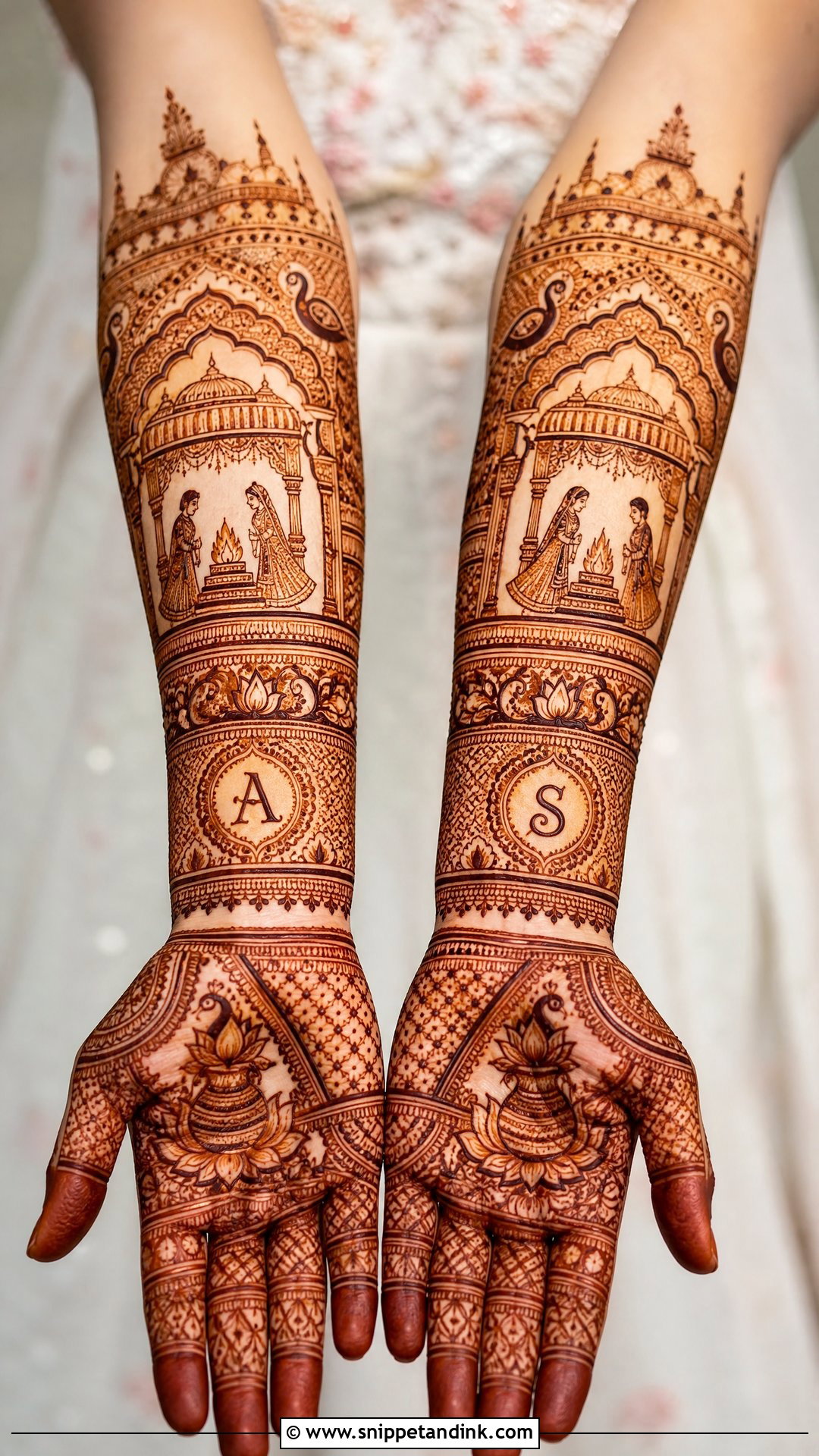 Havan Kund Wedding Mehndi Design - Snippet and Ink - 20 Havan Kund Mehndi Design Ideas