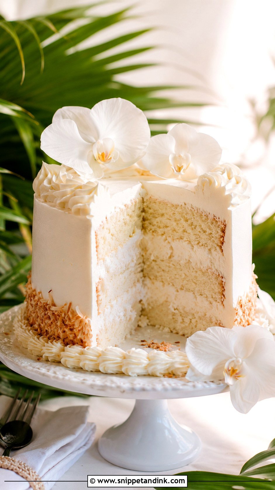 Hawaii Wedding Cake With Coconut Cream - Snippet and Ink - 20 Hawaii Wedding Cake Recipe