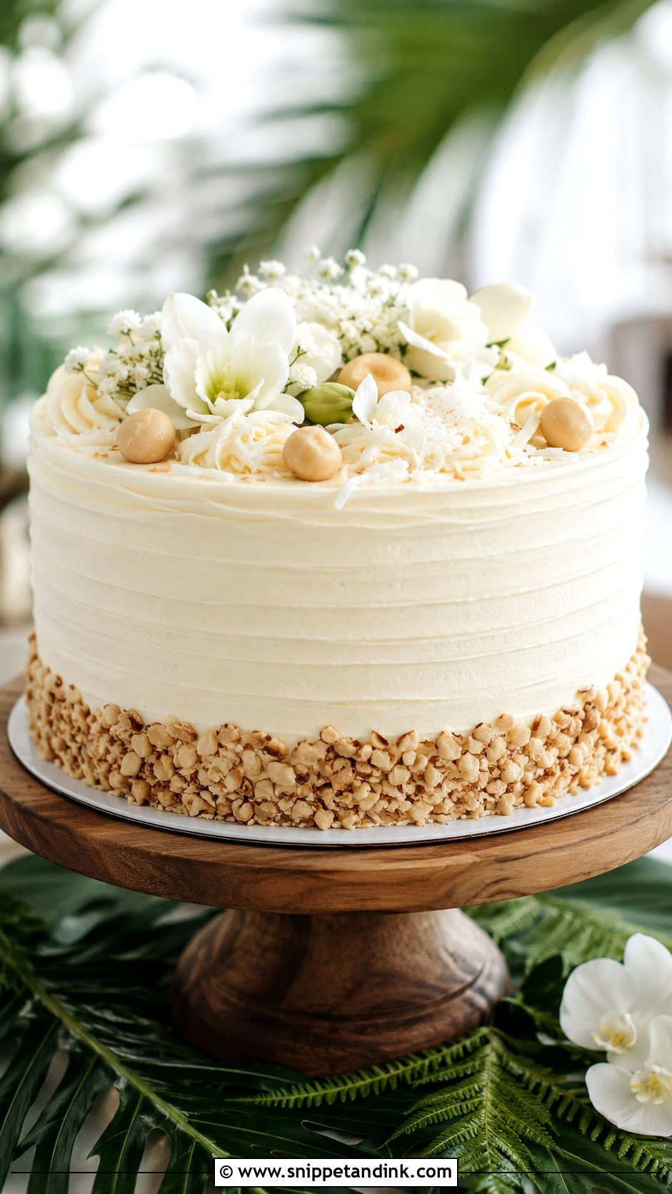 Hawaii Wedding Cake With Macadamia Nuts - Snippet and Ink - 20 Hawaii Wedding Cake Recipe