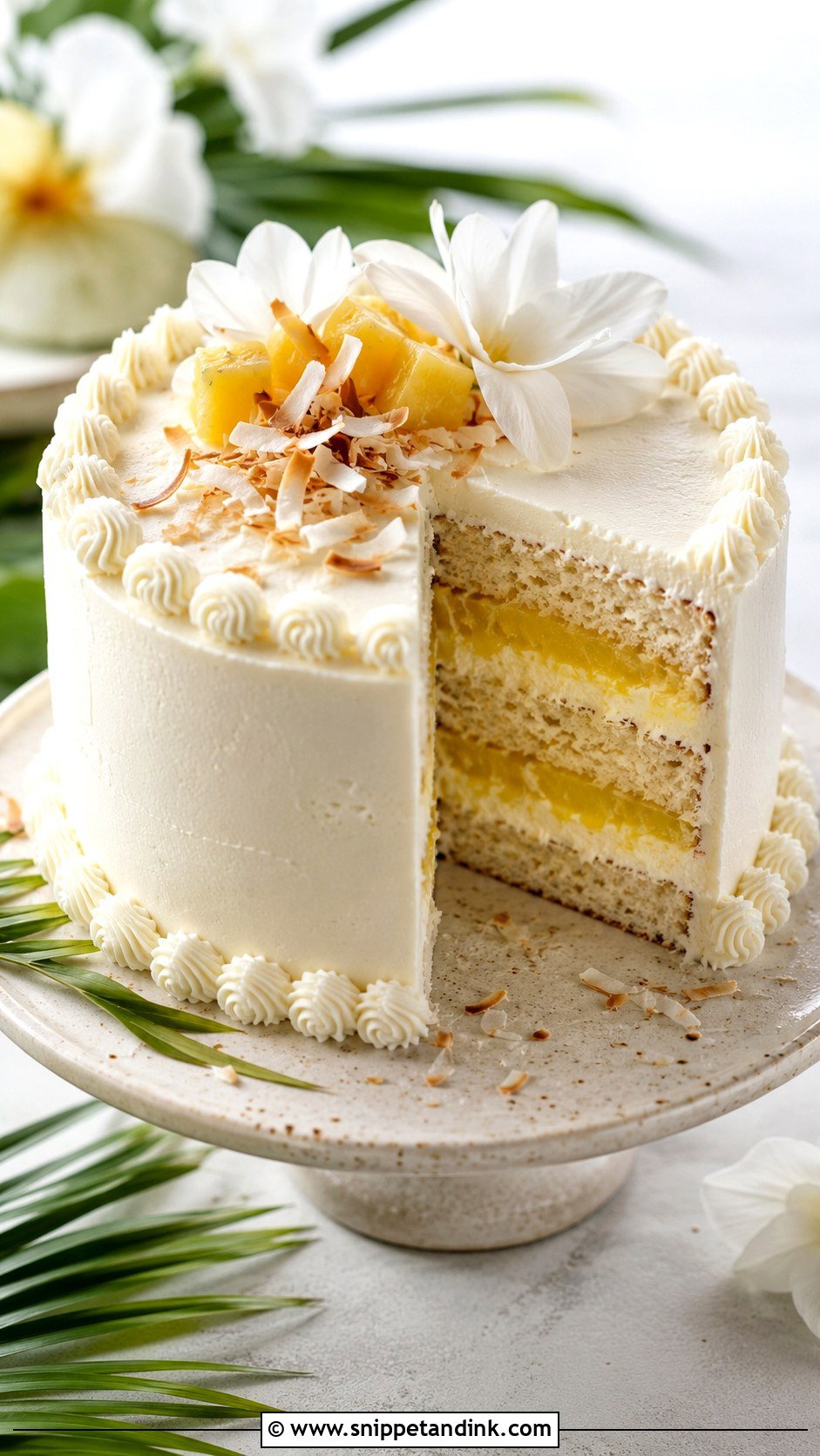 Hawaii Wedding Cake With Pineapple Curd - Snippet and Ink - 20 Hawaii Wedding Cake Recipe
