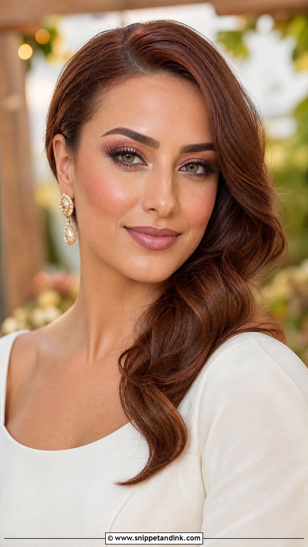 Hazel Eye Bridal Makeup For Redheads - Snippet and Ink - 25 Bridal Makeup for Redheads