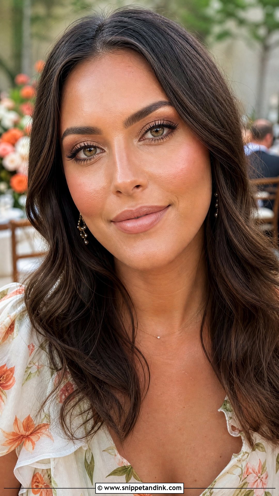 Hazel Eyes Summer Wedding Makeup - Snippet and Ink - 20 Natural Summer Wedding Makeup Ideas