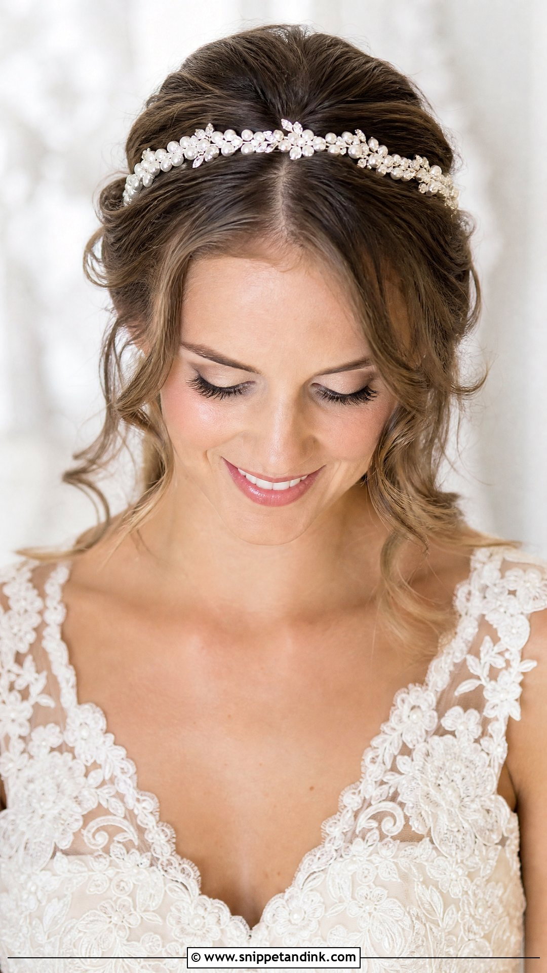 Headband Front Style for Wedding - Snippet and Ink - 20 Front Hairstyles for Wedding