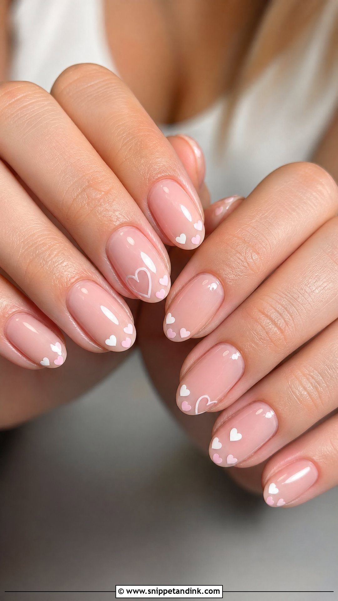 Heart Wedding Nails - Snippet and Ink - 25 Fun Wedding Nails