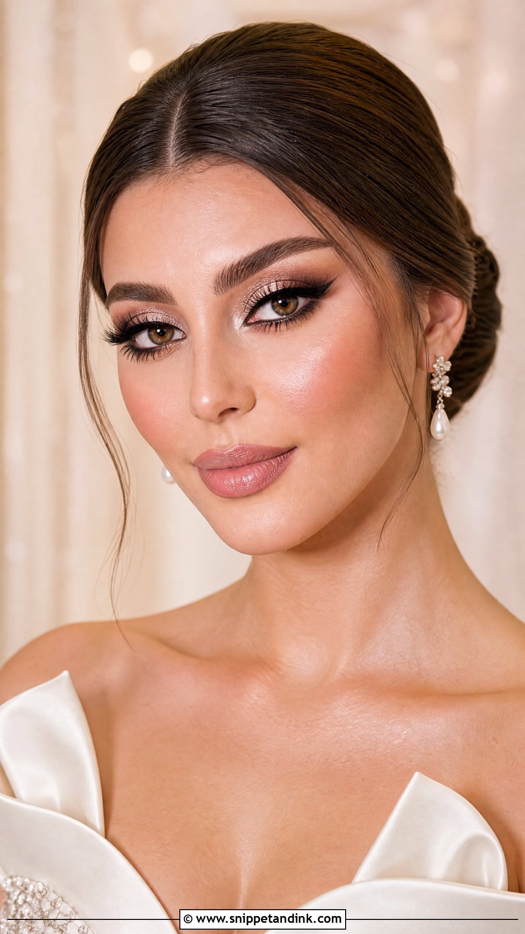 Heavy Bridal Makeup With Full Glam - Snippet and Ink - 20 Heavy Bridal Makeup Ideas