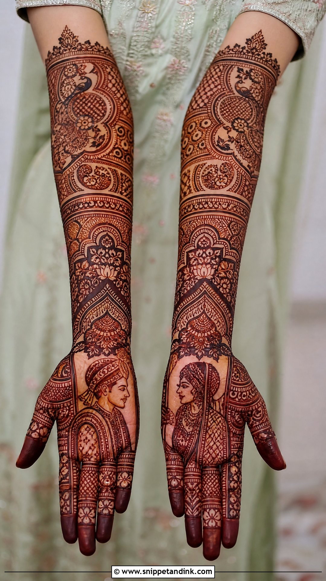 Heavy Bridal Mehendi - Snippet and Ink - 30 Mehendi Looks for Bride