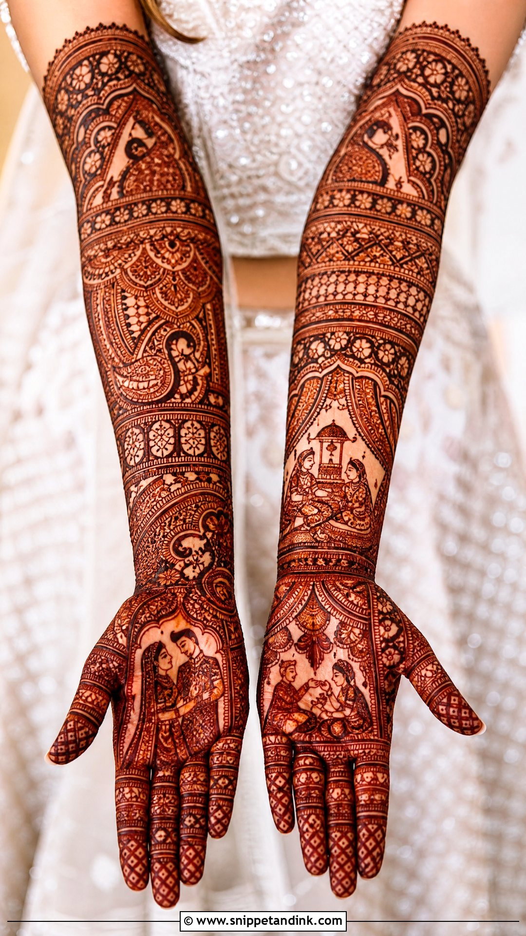 Heavy Bridal Mehndi Design - Snippet and Ink - 20 Bridal Mehndi Design Indian Weddings Ideas
