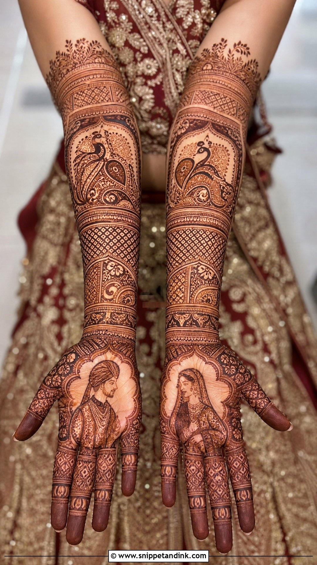 Heavy Bridal Mehndi Lehenga For Bride - Snippet and Ink - 25 Mehndi Outfit Ideas for Bride