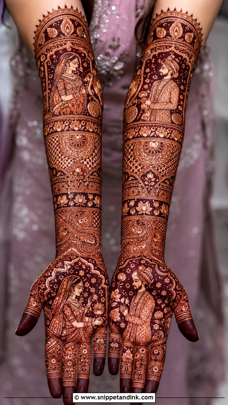 Heavy Dulhan Mehndi Design - Snippet and Ink - 35 Dulhan Mehndi Designs