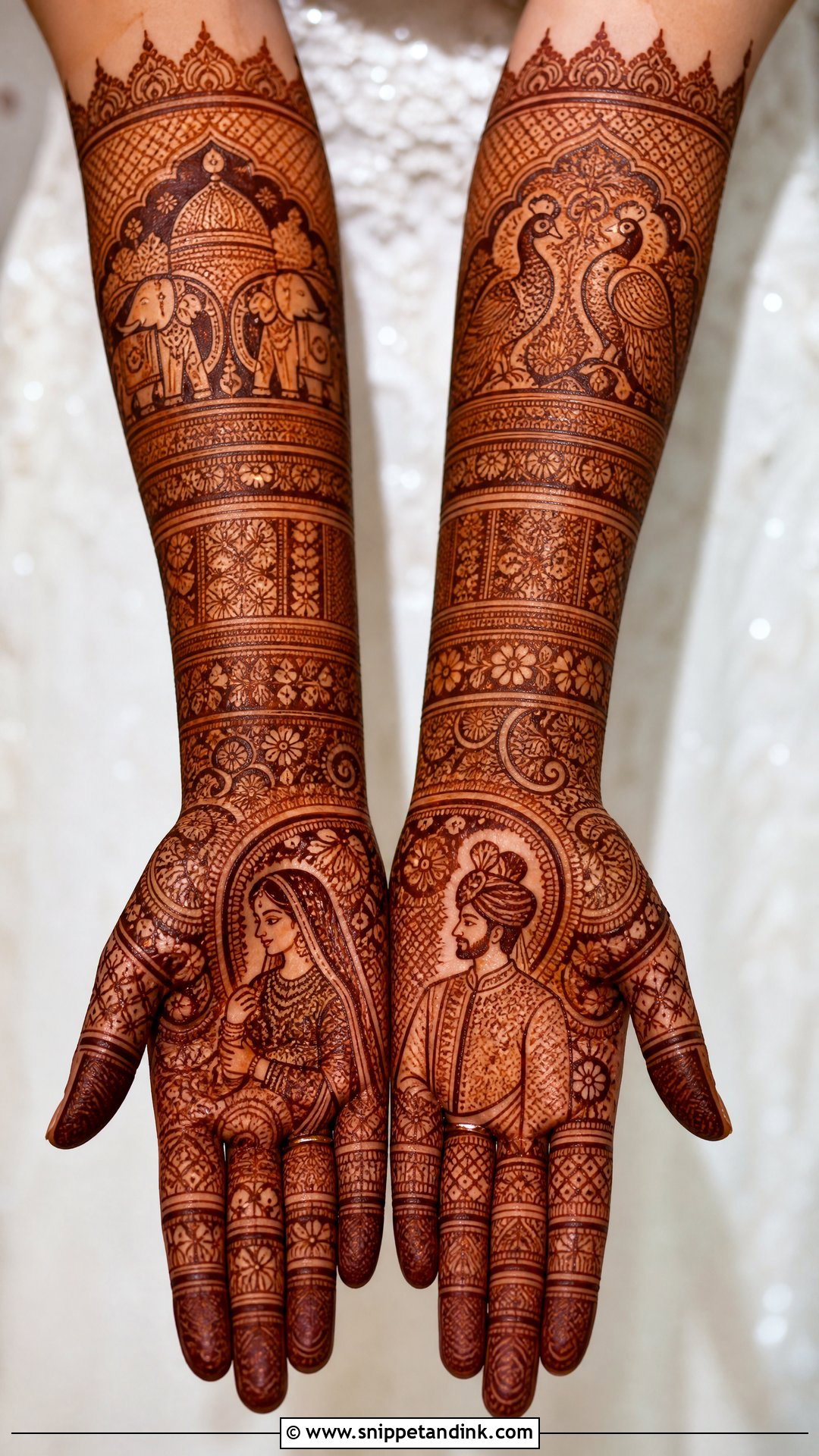 Heavy Dulhan Mehndi Design - Snippet and Ink - 30 Dulhan Mehndi Designs Indian Weddings
