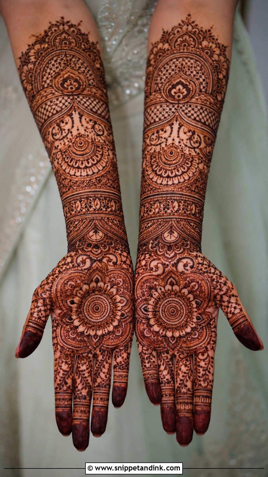 Heavy Mandala Mehndi Design - Snippet and Ink - 35 Mandala Mehndi Design Ideas