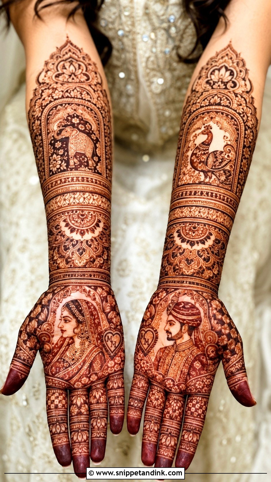 Heavy Mehndi Design - Snippet and Ink - 35 New Latest Mehndi Design Ideas