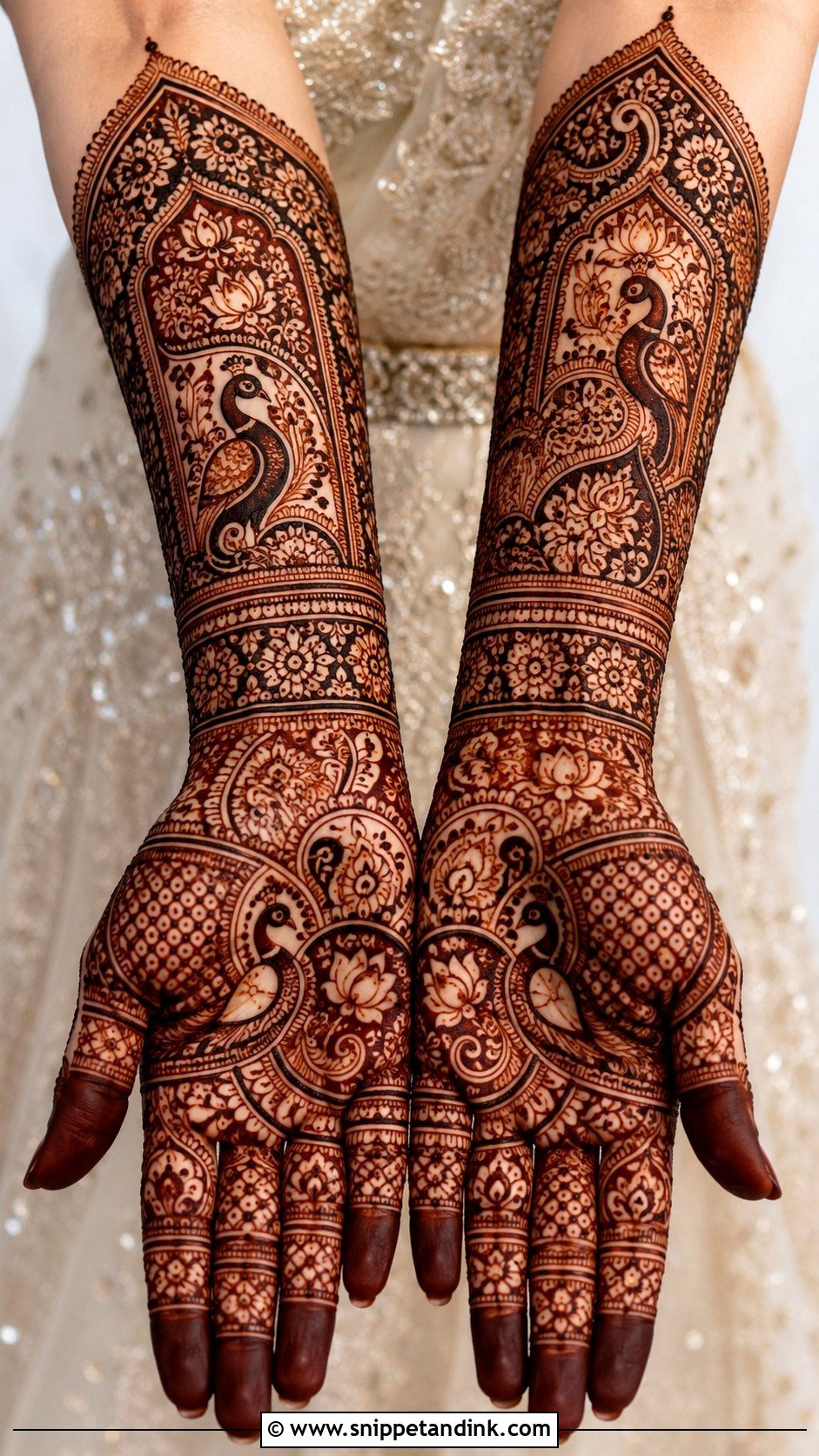 Heavy Mehndi Dress For Bride - Snippet and Ink - 35 Mehndi Dress for Bride Ideas