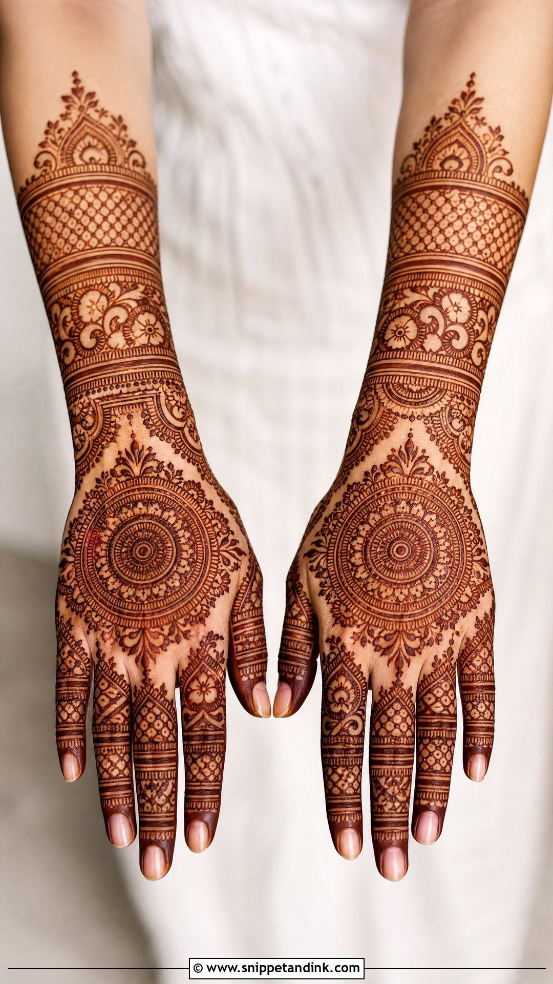 Heavy Semi Bridal Mehendi Design For Back Hand - Snippet and Ink - 25 Semi Bridal Mehendi Design for Back Hand Ideas
