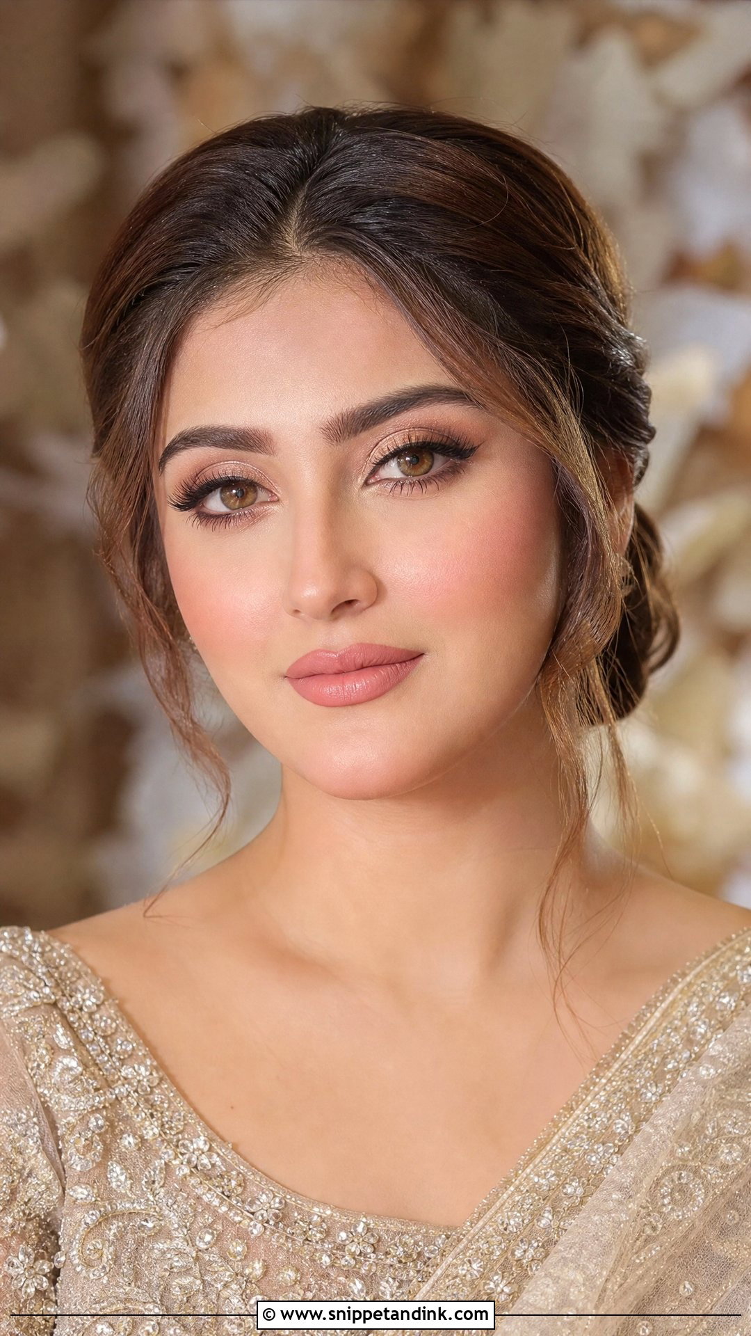 Hiba Bukhari Soft Glam Bridal Makeup Look - Snippet and Ink - 20 Hiba Bukhari Bridal Look Ideas