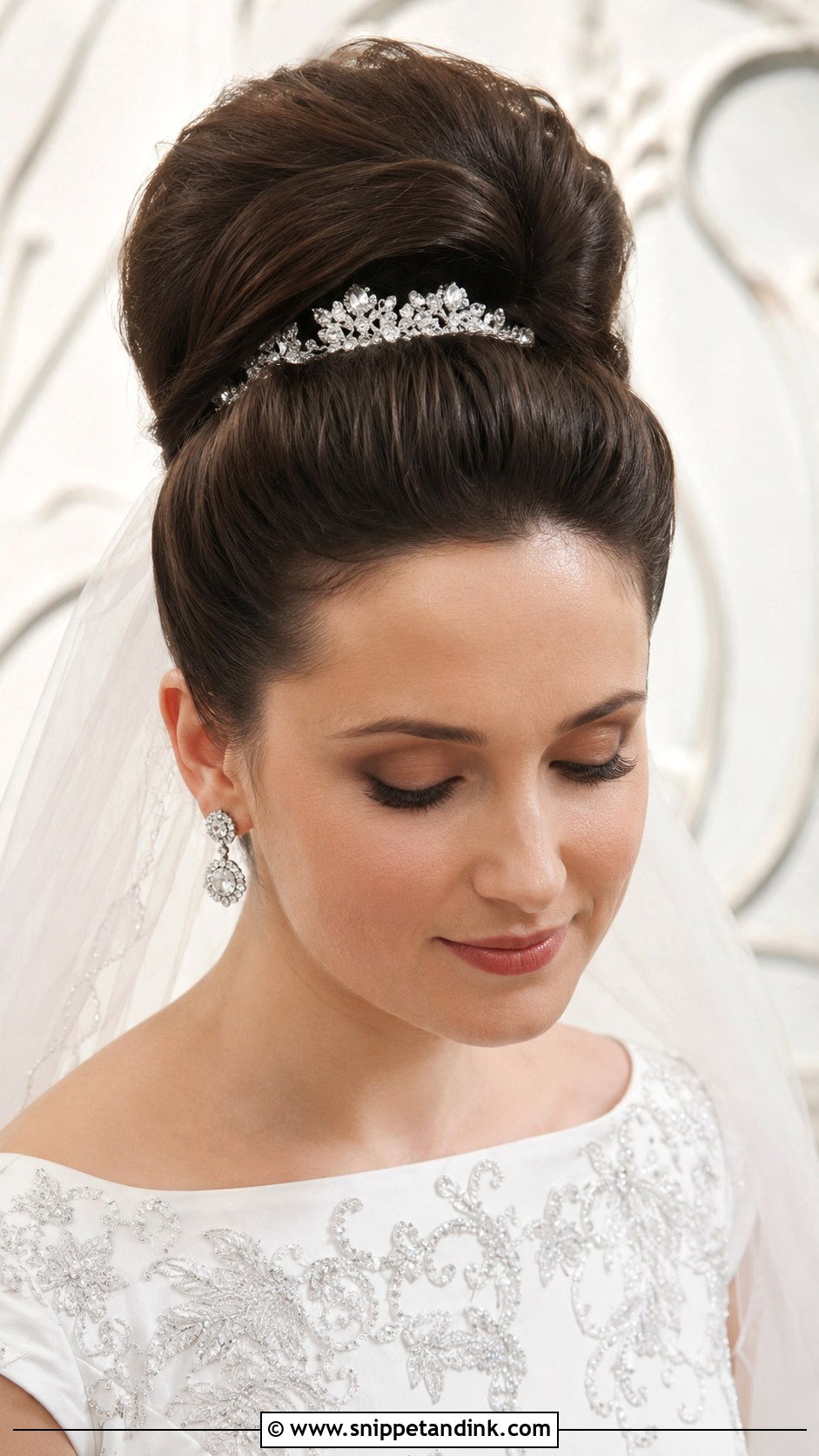 High Bouffant Updo - Snippet and Ink - 20 High Wedding Updo Ideas