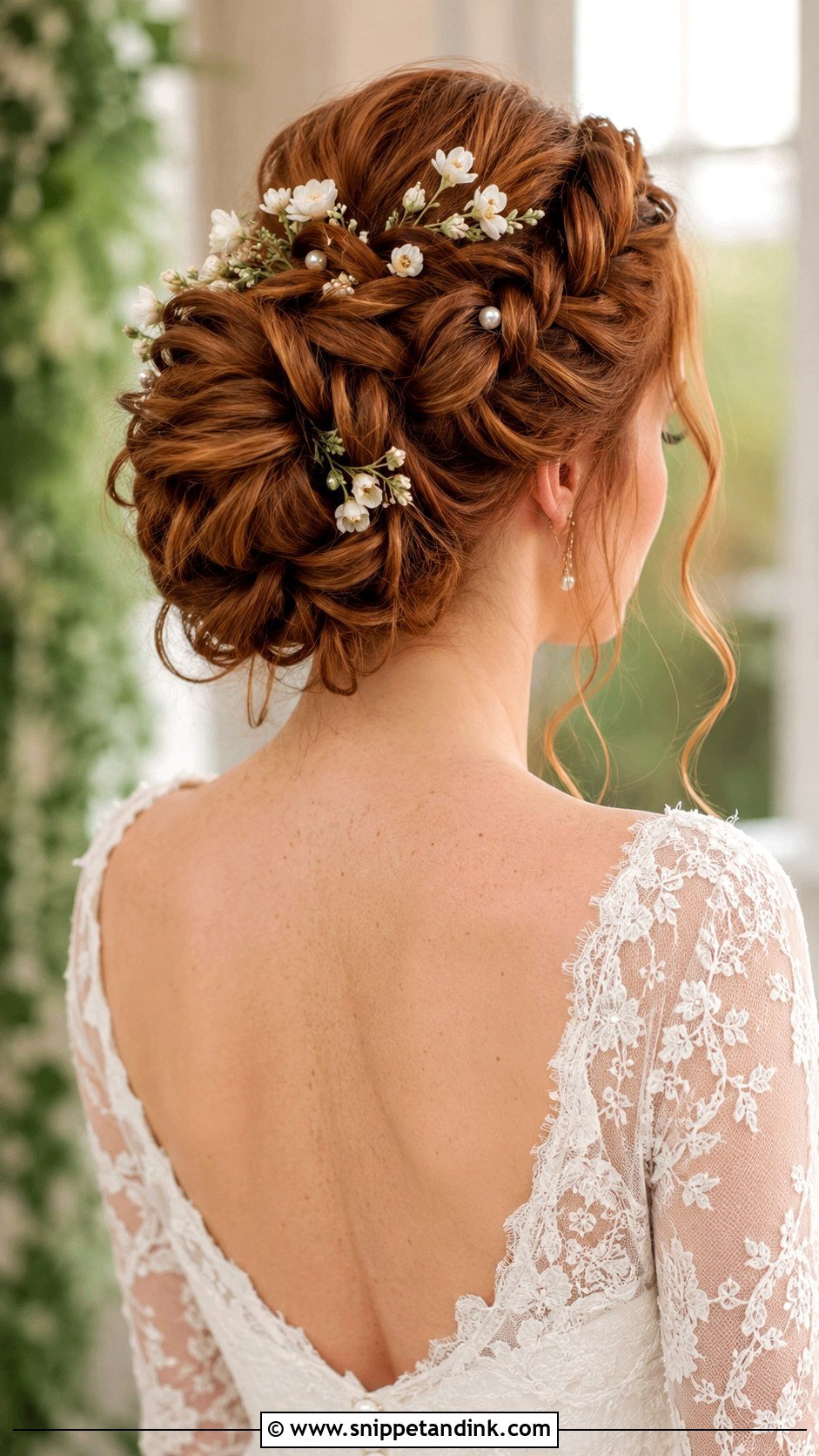 High Braided Bun - Snippet and Ink - 20 High Wedding Updo Ideas