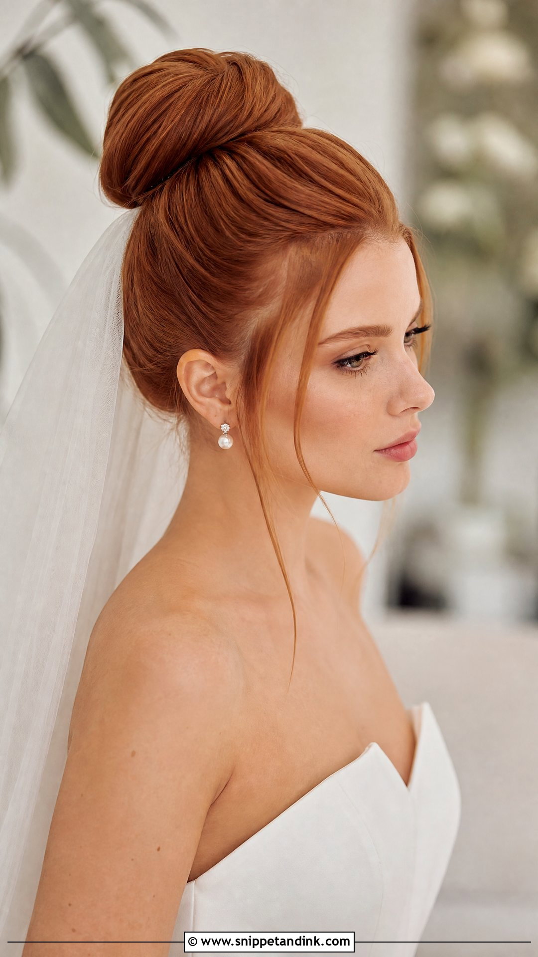 High Bun Bridal Hairstyle Step By Step - Snippet and Ink - 15 Bridal Hairstyles Tutorial Step By Step