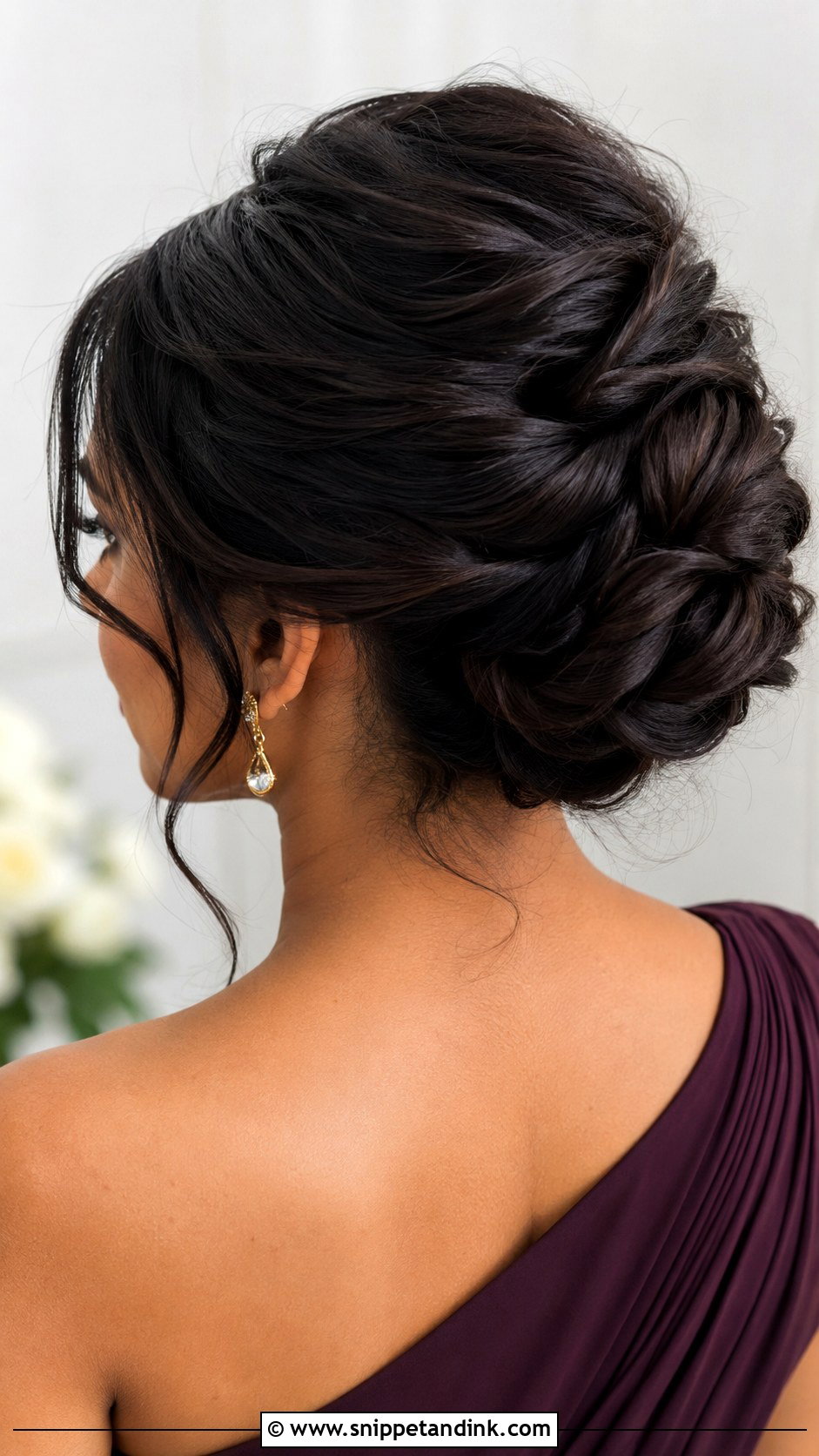 High Bun Bridesmaid Updo For Thick Hair - Snippet and Ink - 20 Bridesmaid Hairstyles Updo High Bun