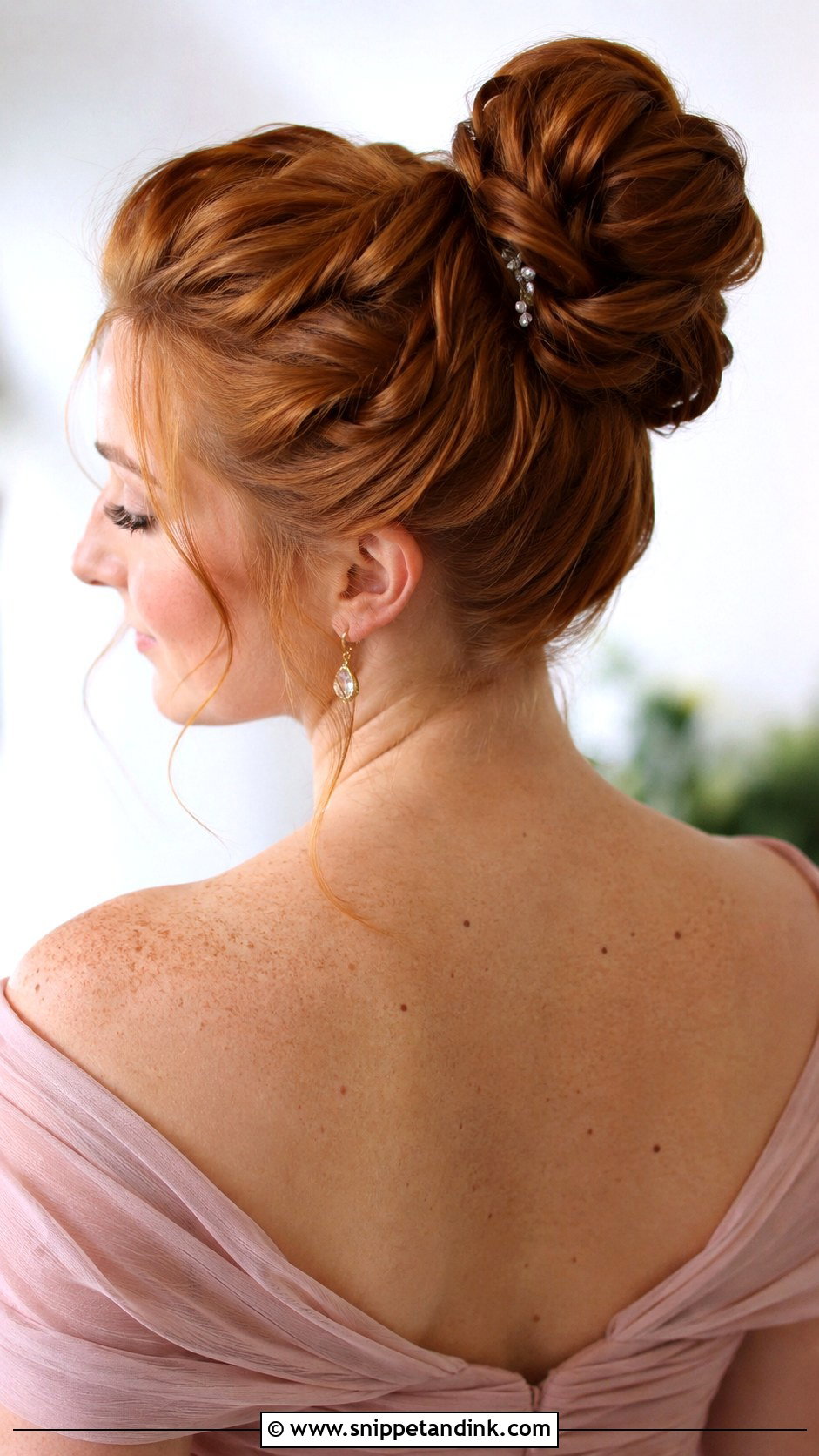 High Bun Bridesmaid Updo With Twists - Snippet and Ink - 20 Bridesmaid Hairstyles Updo High Bun