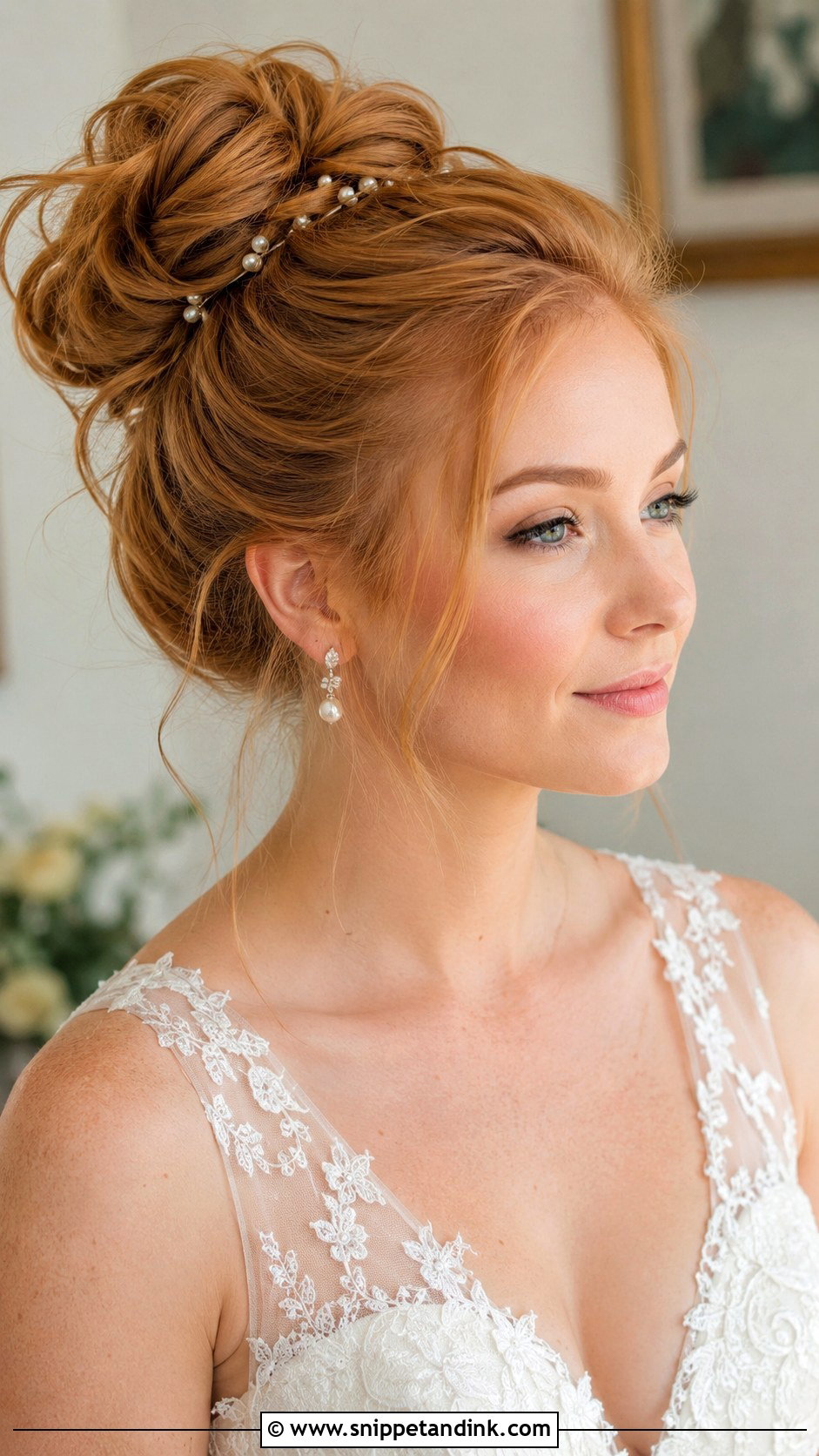 High Bun For Thin Hair Wedding - Snippet and Ink - 20 High Bun Hairstyles for Wedding
