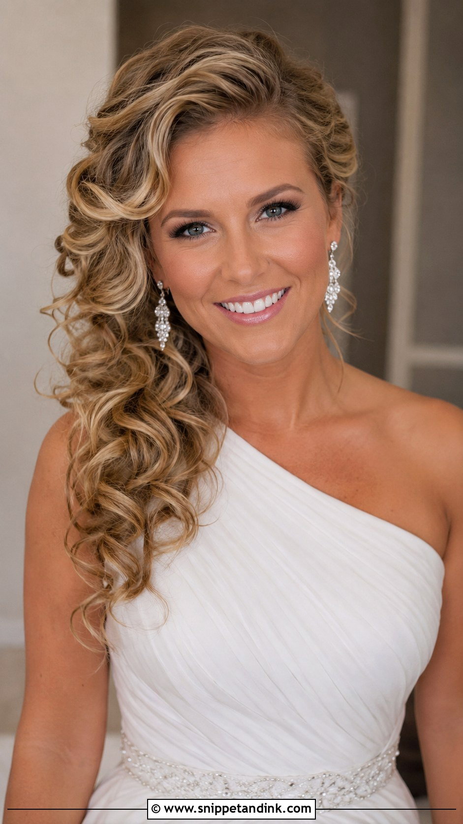 High Bun Wedding Hairstyle for Long Hair - Snippet and Ink - 20 Wedding Hairdos for Long Hair