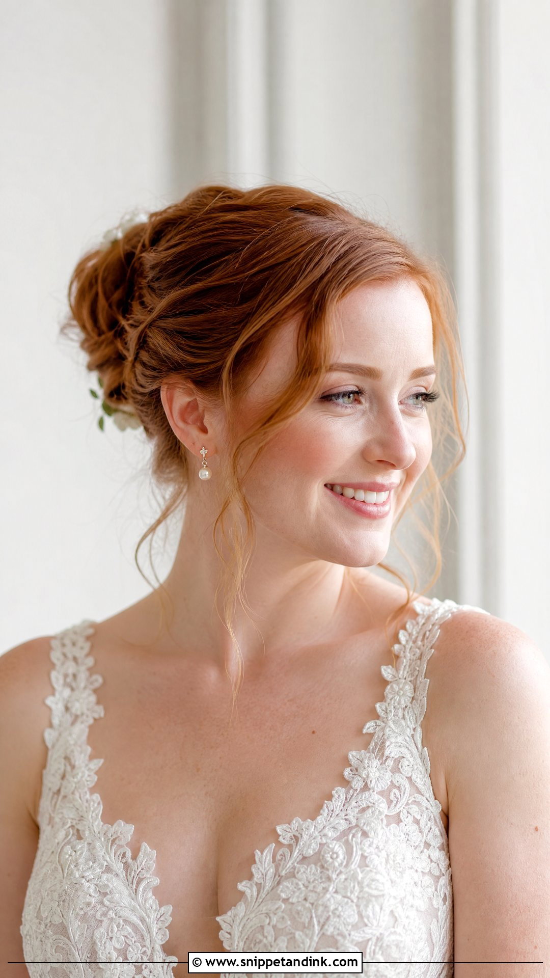 High Bun With Face Framing Pieces - Snippet and Ink - 20 High Bun for Wedding Ideas