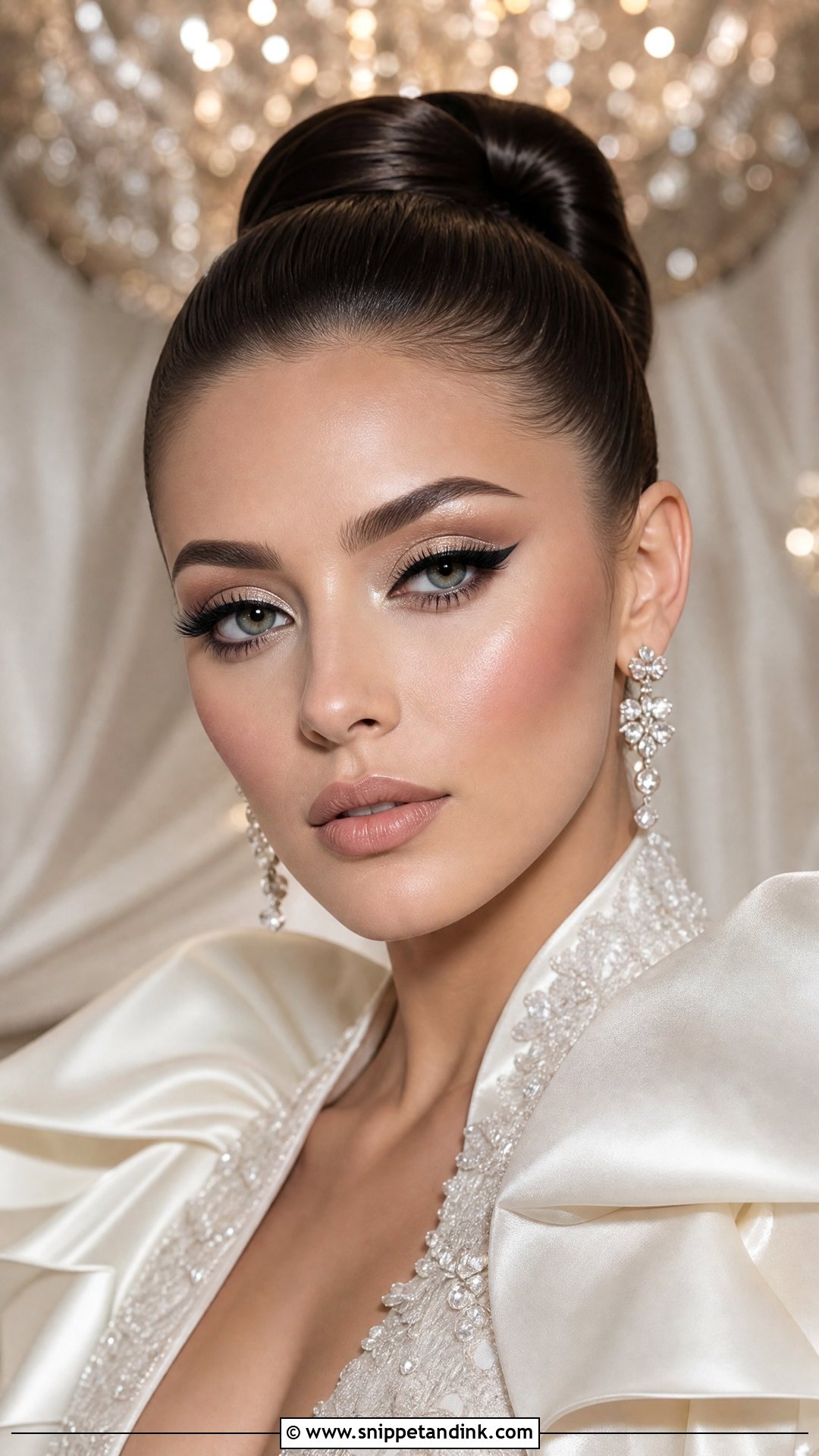 High Fashion Editorial Wedding Makeup - Snippet and Ink - 20 Editorial Wedding Makeup Ideas