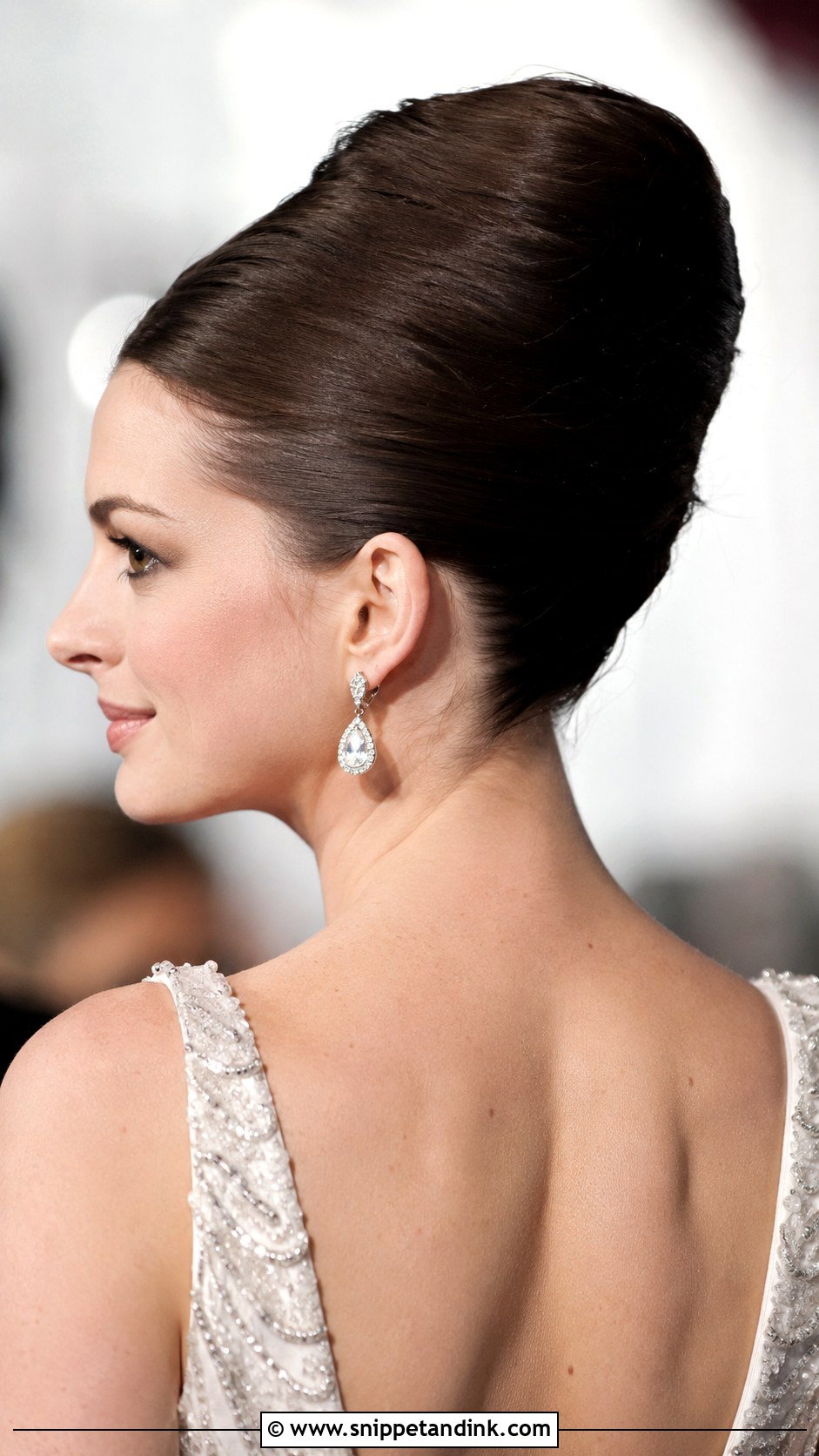 High French Twist For Long Hair - Snippet and Ink - 30 French Twist Wedding Hair Ideas