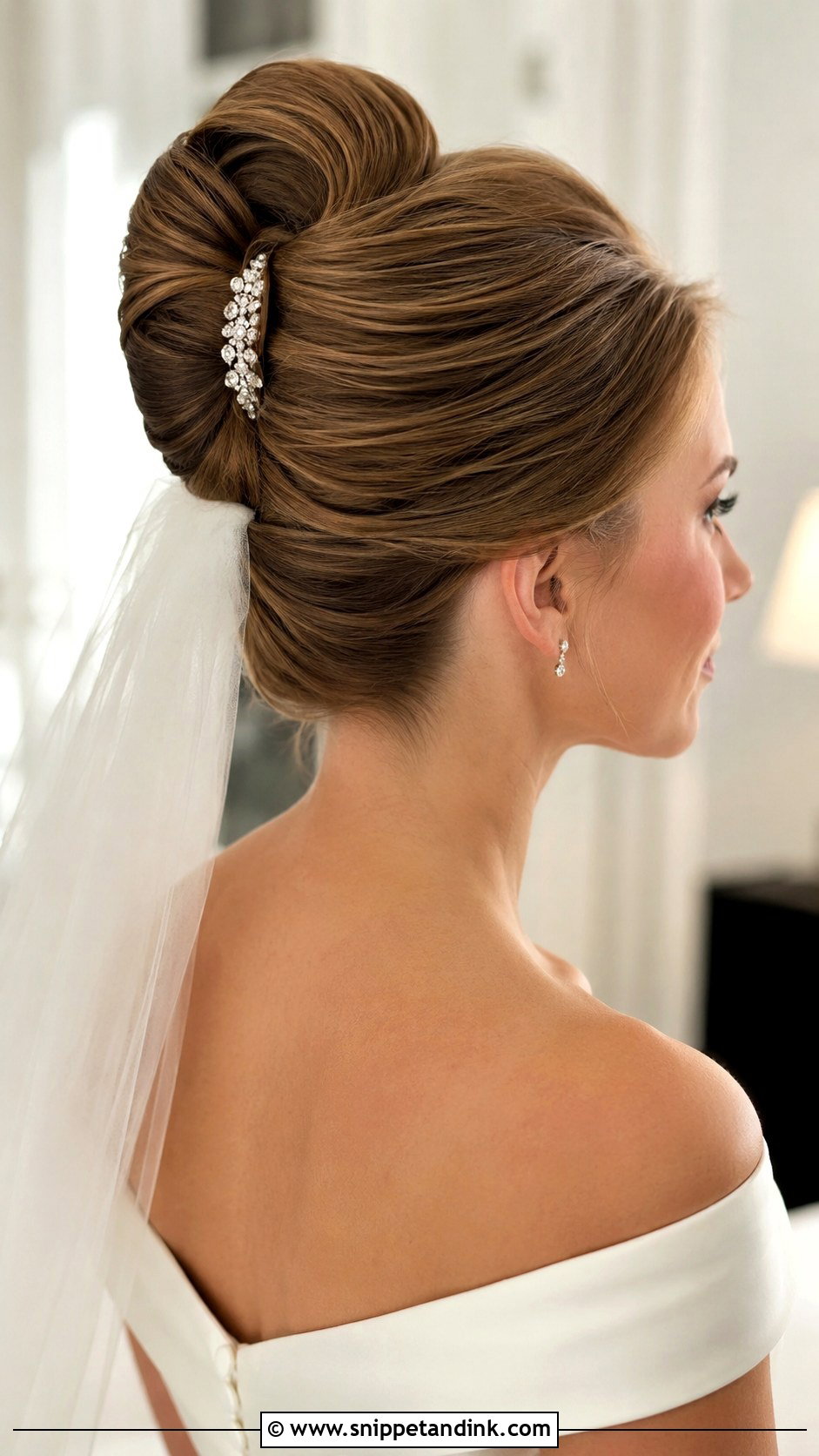 High French Twist - Snippet and Ink - 20 High Wedding Updo Ideas