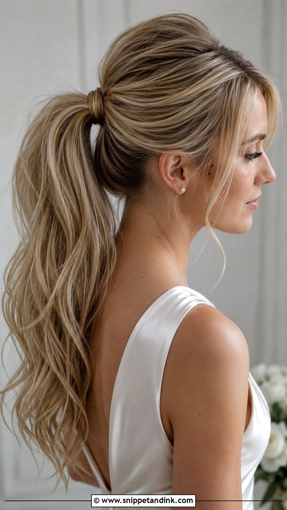 High Ponytail Bridal Hair For Fine Hair - Snippet and Ink - 15 High Ponytail Bridal Hair Ideas
