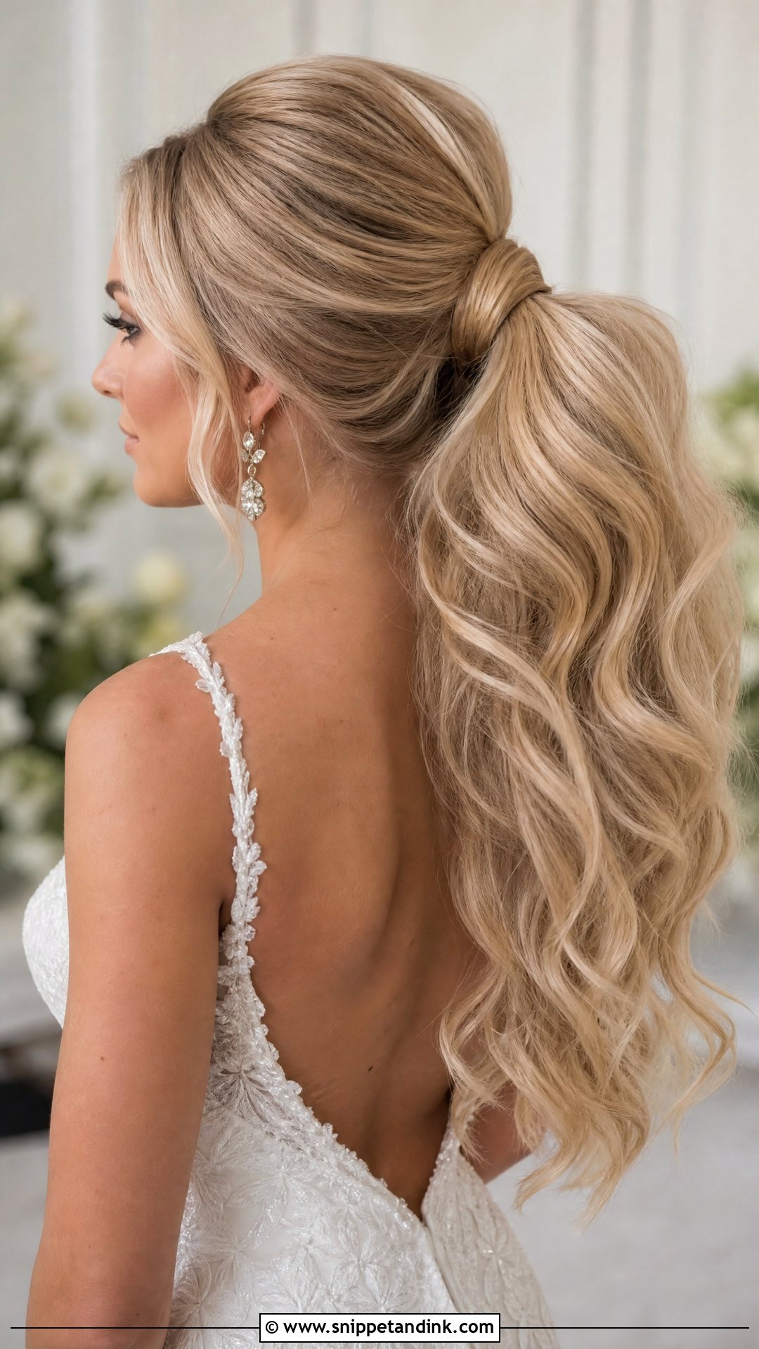 High Ponytail Wedding Hair For Thick Hair - Snippet and Ink - 20 Wedding Hairstyles for Thick Hair