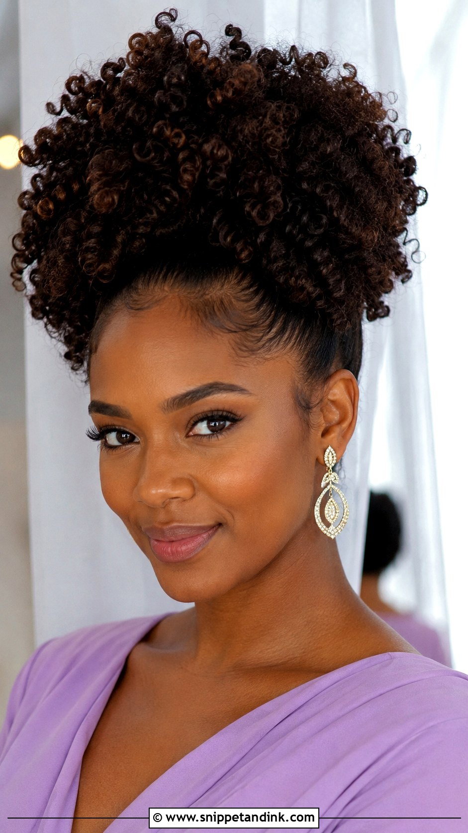 High Puff For Wedding Guest Black Hair - Snippet and Ink - 15 Wedding Guest Hairstyles Black Hair
