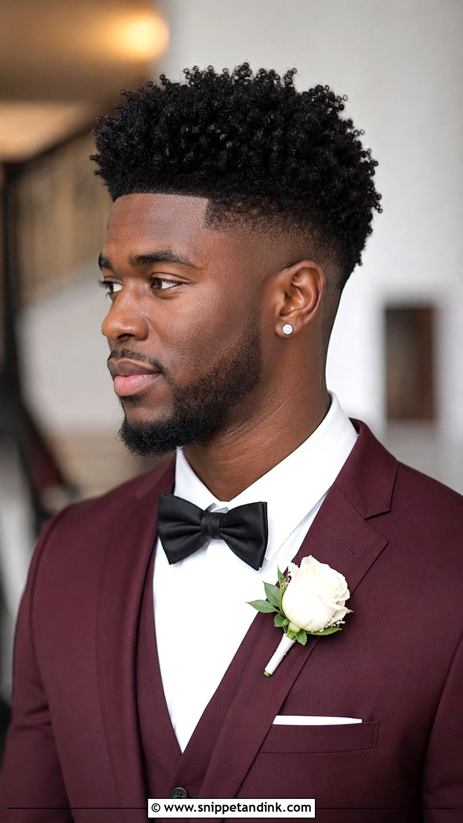 High Top Fade for Grooms - Snippet and Ink - 20 Hairstyle for Groom Ideas