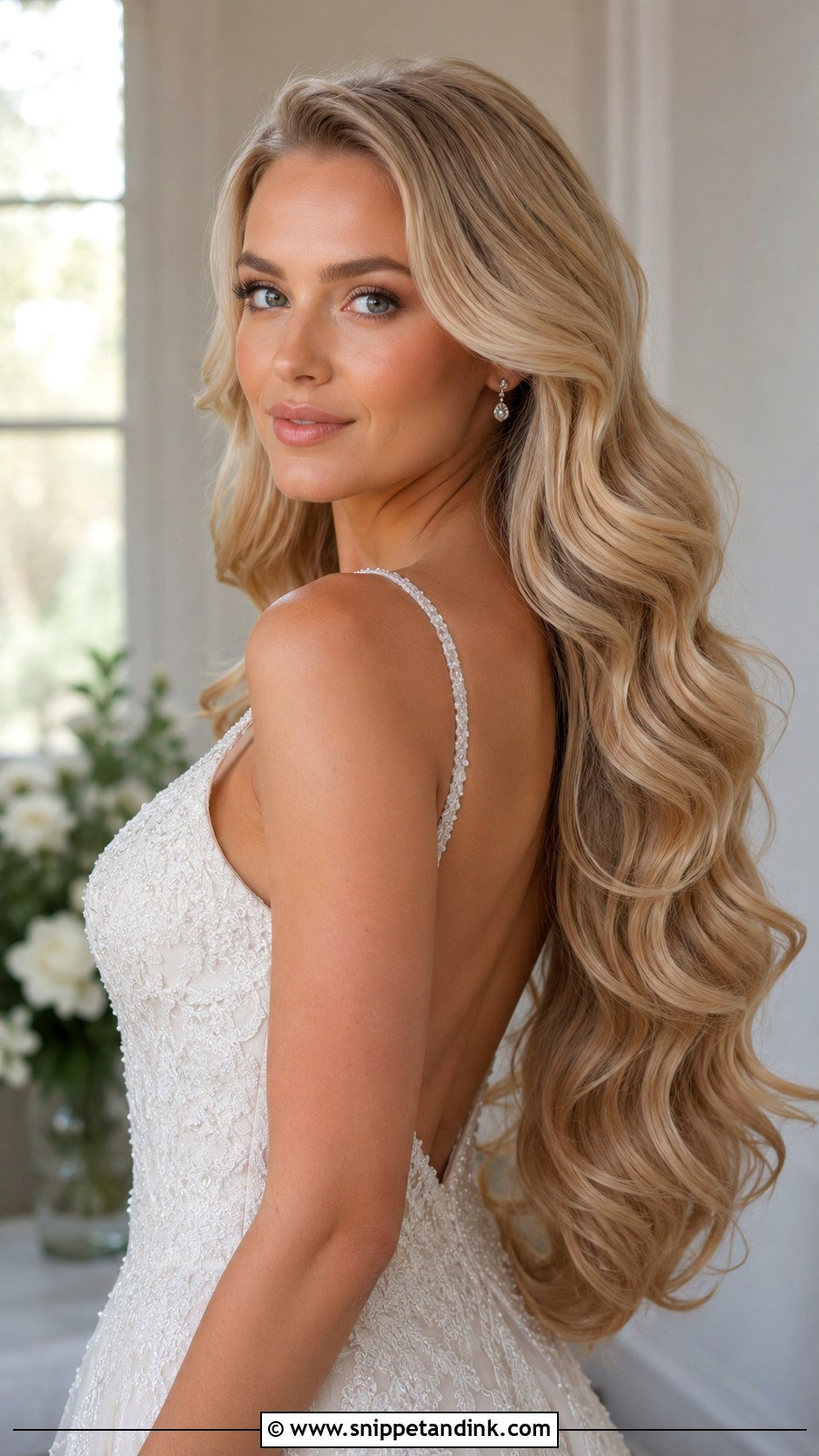 Hollywood Curls For Thin Hair - Snippet and Ink - 15 Wedding Hollywood Curls